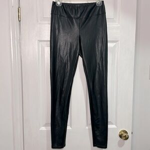 Wilfred Free Daria Pant High Waisted Vegan Leather Leggings Reg size Medium